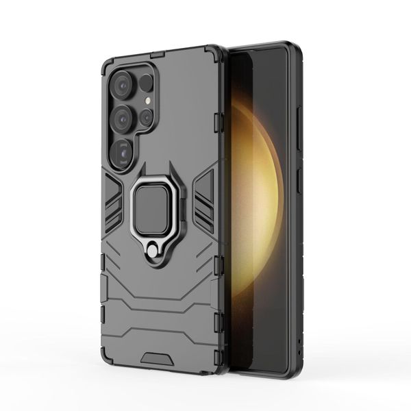 Phone Case Compatible With Galaxy S25 Ultra Shockproof Bumper with Holder