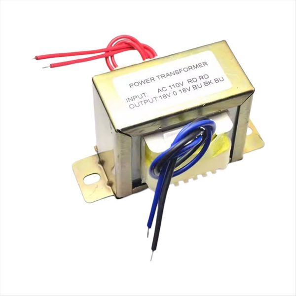 Power Transformer Dual Ac 18V 50W Ei Transformer 110V Compatible with None