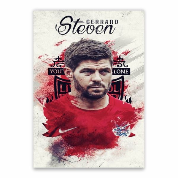 Steven Gerrard Liverpool Poster - A1