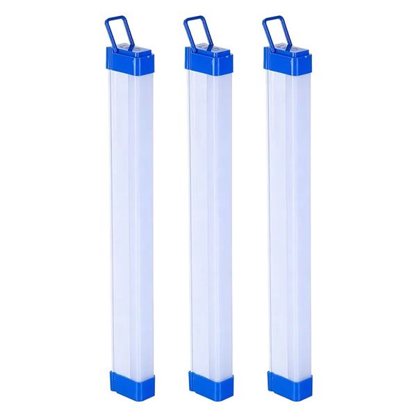 24W Rechargeable LED Light 3 Pack