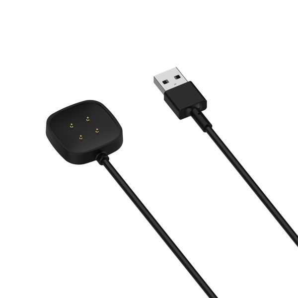 USB Magnetic Charger Compatible with Fitbit Versa 3/Sense, 1 Meter Cable