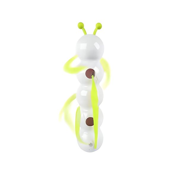 Interactive Cat Feather Toy with Strong Suction Cup for Stable Indoor Play