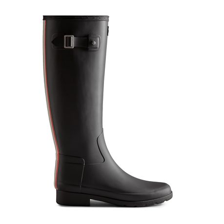 Black tall hunter boots sale on sale