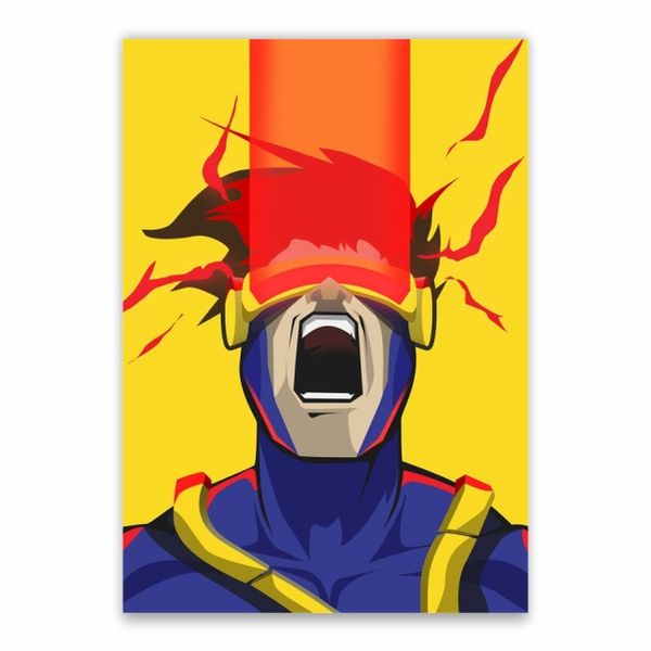 Cyclops Lazer Eyes Poster - A1
