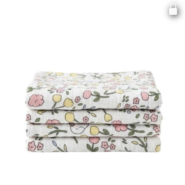 1 x Lily Muslin Baby/Toddler Throw L