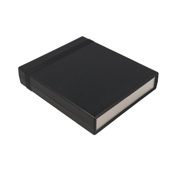 1598BBBK ABS Instrument Enclosure 179x154x36mm Black IP54