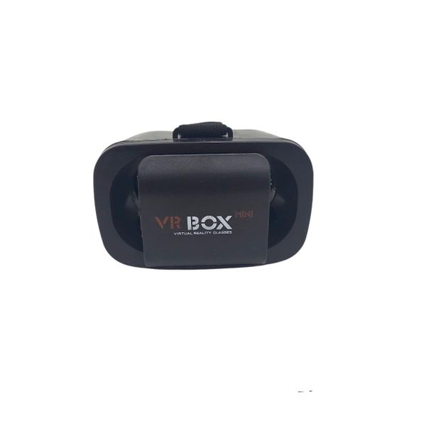 Black Mini Virtual Reality Box 3D Glasses