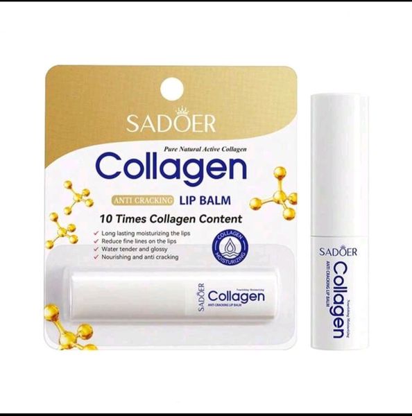 Collagen anti cracking lip balm