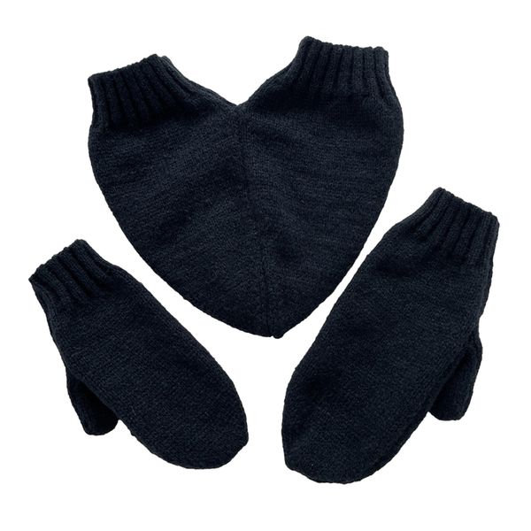 Couple Holding Hands Gloves Thick Thermal Novelty Mittens