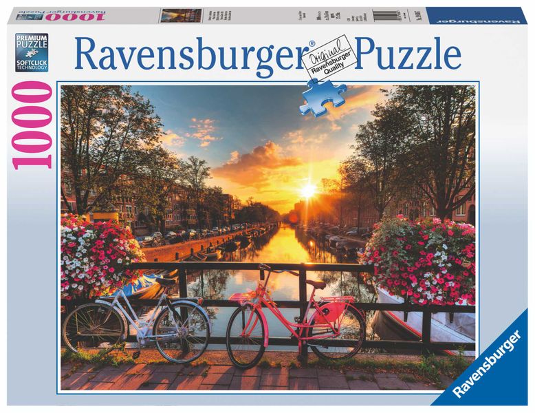 Ravensburger Bicycles in Amsterdam 1000 PC