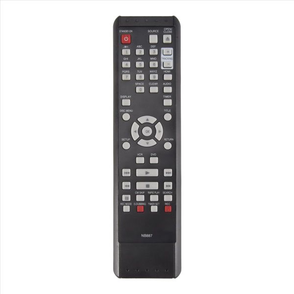NB887UD Remote Control for DVD VCR Combo Player ZV427MG9A