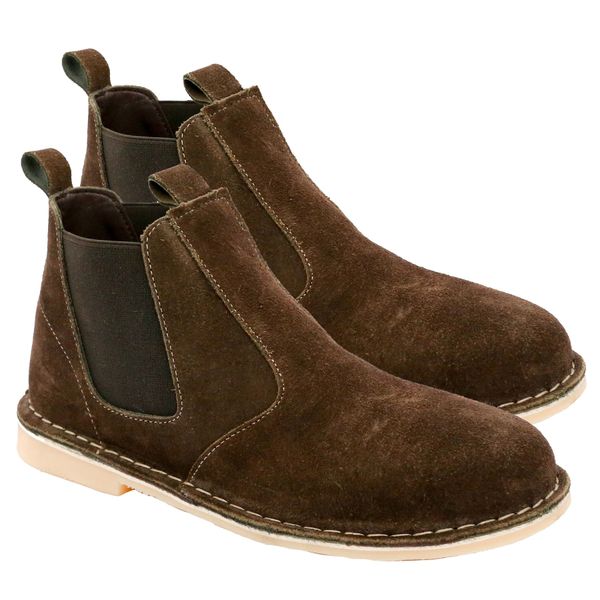 BATA Men's Safari Chelsea Boot Brown