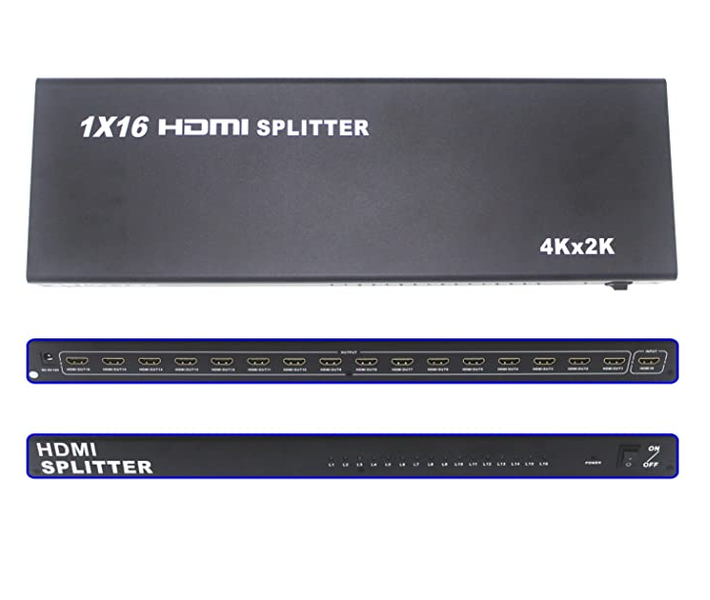 16 Port HDMI Splitter Full HD