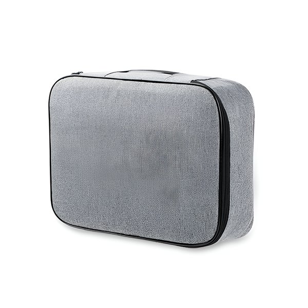 File Organizer Bag, Documents Bag with Lock &amp; Handle for Document as Gift