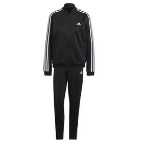 adidas Women's Essentials 3-Stripes Track Suit - Black | Buy Online in ...