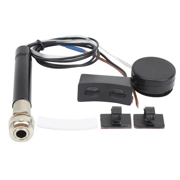 UK-2 Ukulele Pickup - Piezo, Fast Install, Volume Control