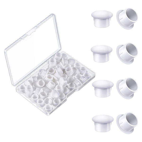 150 Pieces 10Mm Plastic Plugs For Hole Plugs Screw Hole Plugs