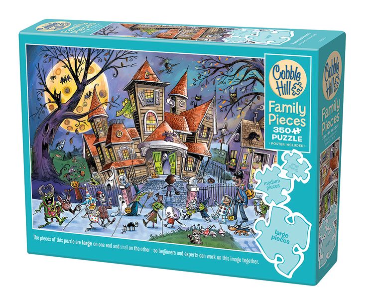 Cobble Hill Haunted House 350 Piece Family Puzzle
