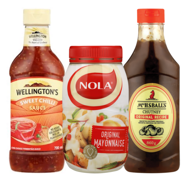 Sweet Chilli, Chutney &amp; Mayo - 3 Pack