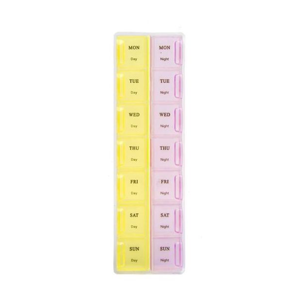 FI- Weekly Pill Organizer 2 Times A Day