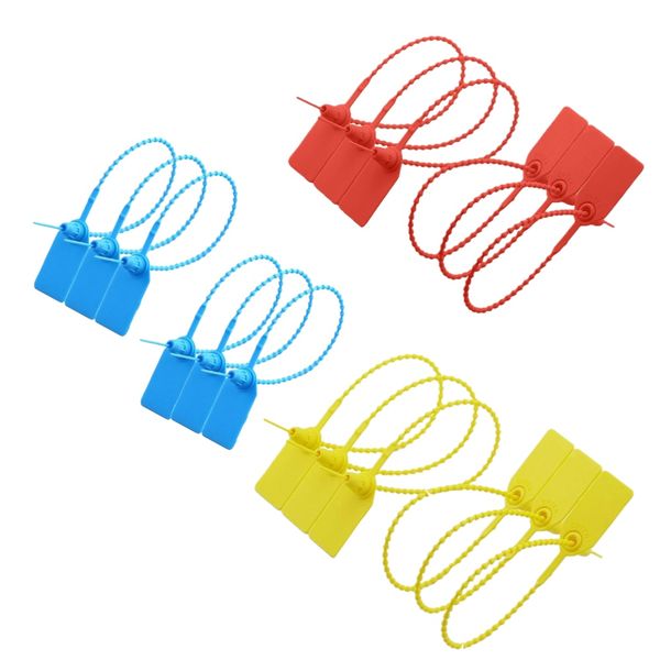 Computer High Security Label Self Locking Cable Ties 32pc- 23cm - Special