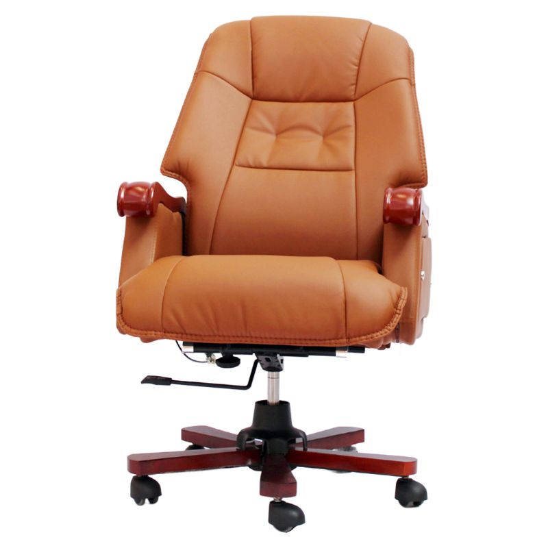 Executive Leather Office Chair Brown Buy Online in South Africa