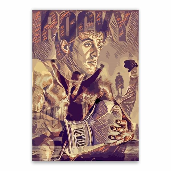 Rocky Decorative Poster - A1