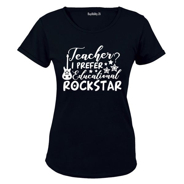 Ladies - T-Shirt - Black image