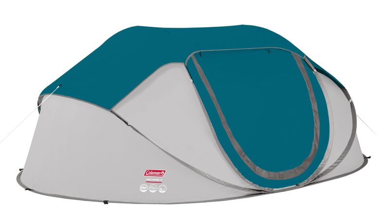 Coleman Galiano Pop Up Tent, 4 Person Camping Tent, setup in seconds