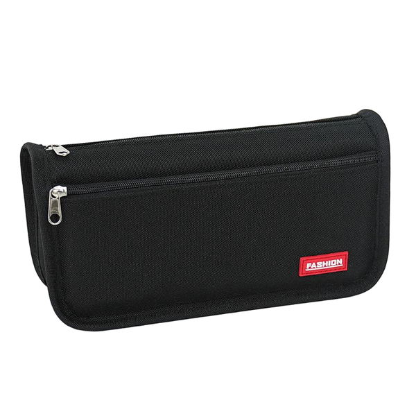 Student Double Zipper Pencil Case