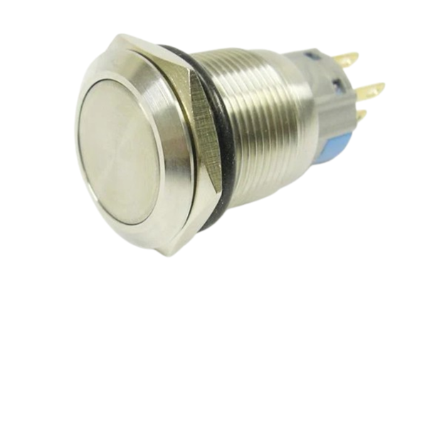 AVP19F-L4S 19mm Vandal Resistant Latching Switch 2C/O 5A 250VAC IP67