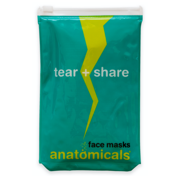 Anatomicals Tear &amp; Share Face Mask Pack