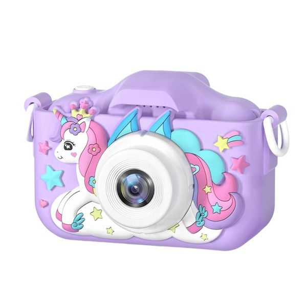 Unicorn Camera for Kids Selfie Video Camera With 32GB Mmc Card