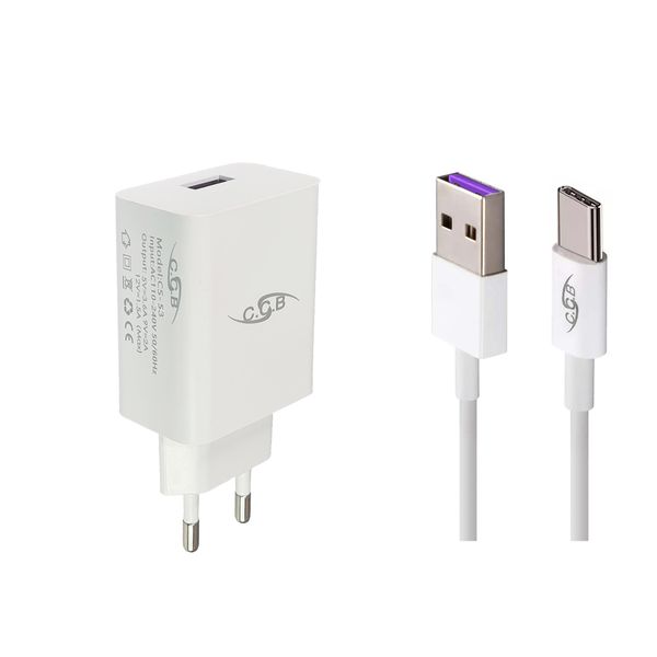 CCB 3.5A Safe and Fast Type C Charger (cs53)