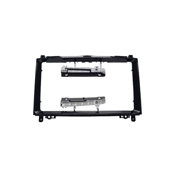 Mercedes Benz Compatible BLK 9 inch Trimplate with SWC Canbus and Harness