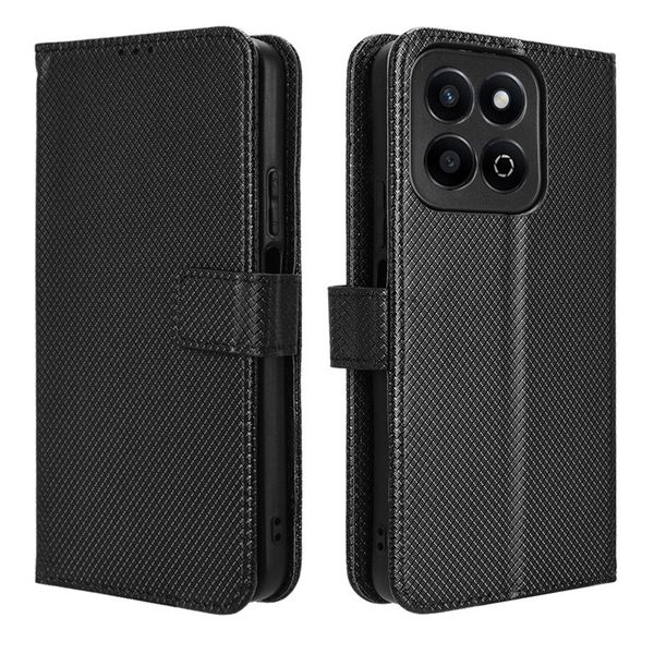 Flip Cases For Honor Play 60 Plus Magnetic Buckle Leather Cover