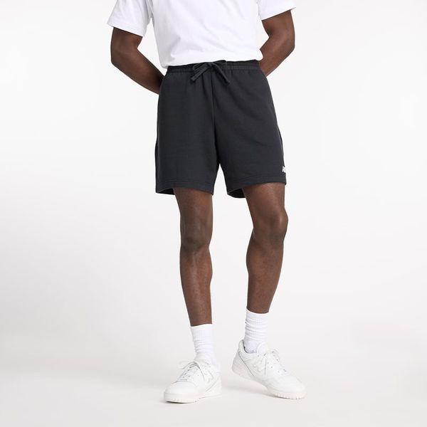 New Balance Men's French Terry 7-inch Shorts - Black