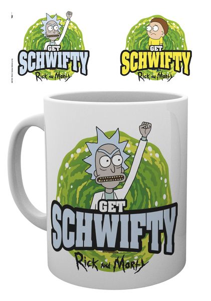 Rick and Morty Get Schwifty Mug (Parallel Import)
