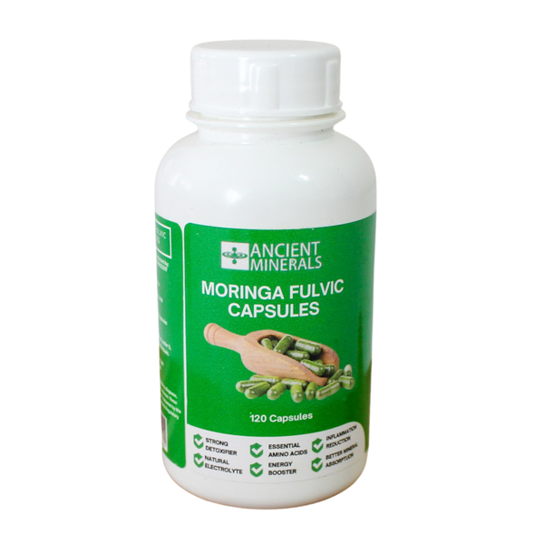 Moringa &amp; Fulvic Blend Capsules - 120 Capsules