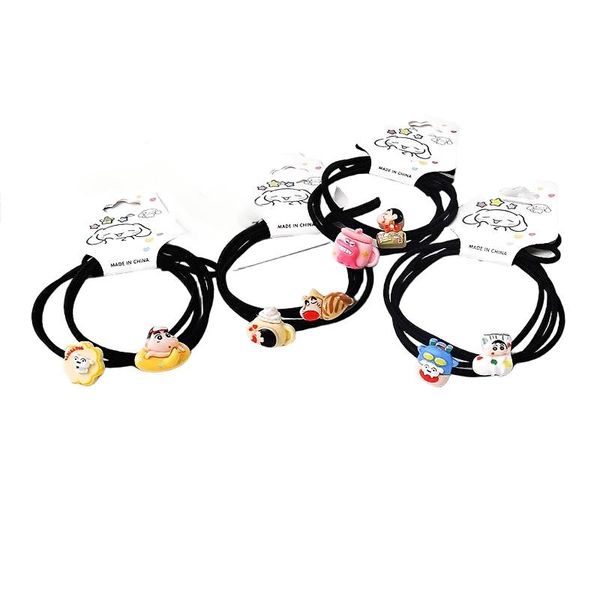 Crayon Shin-chan Collection Hair Rope-4pcs