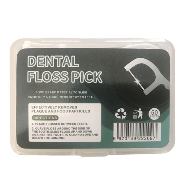 Dental Floss Picks - 50 Picks