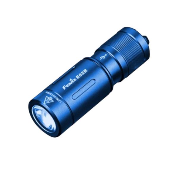 Fenix E02R Rechargeable EDC Flashlight - Blue