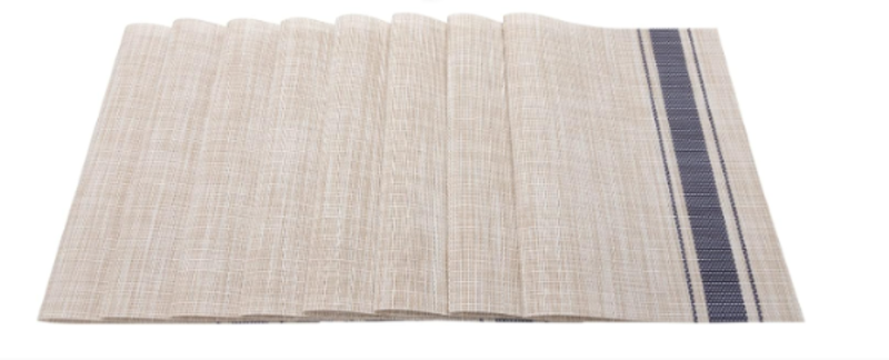 Woven Vinyl Place Mats - Set of 4