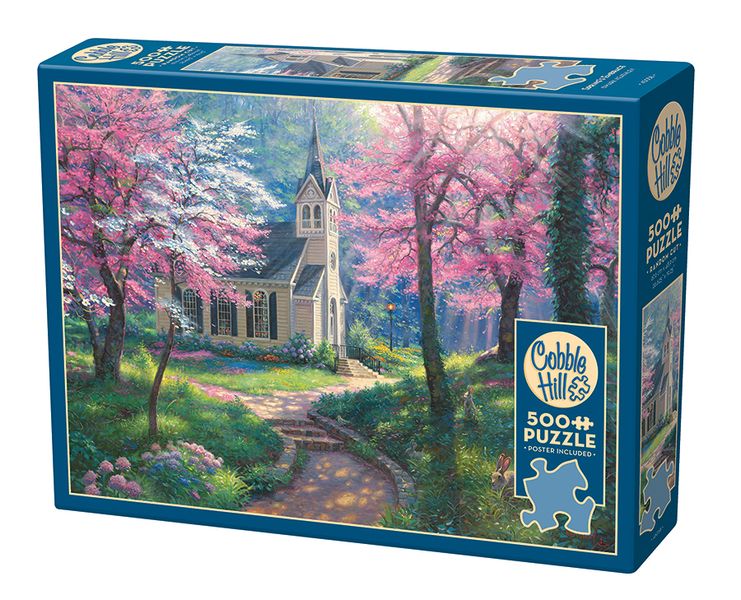 Cobble Hill Spring's Embrace 500 Piece Puzzle