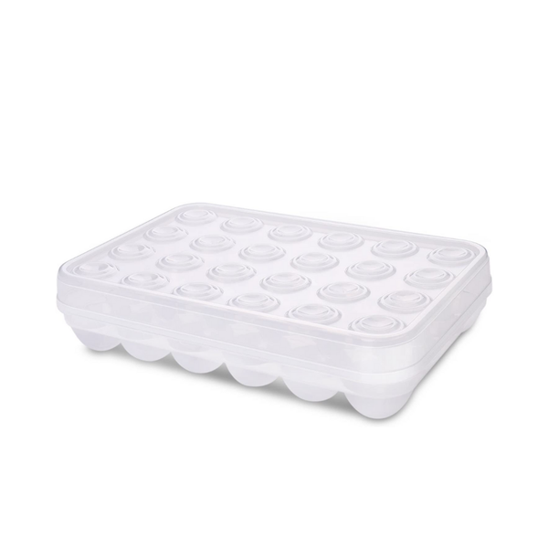 24 Egg Container Tray - Transparent / Clear
