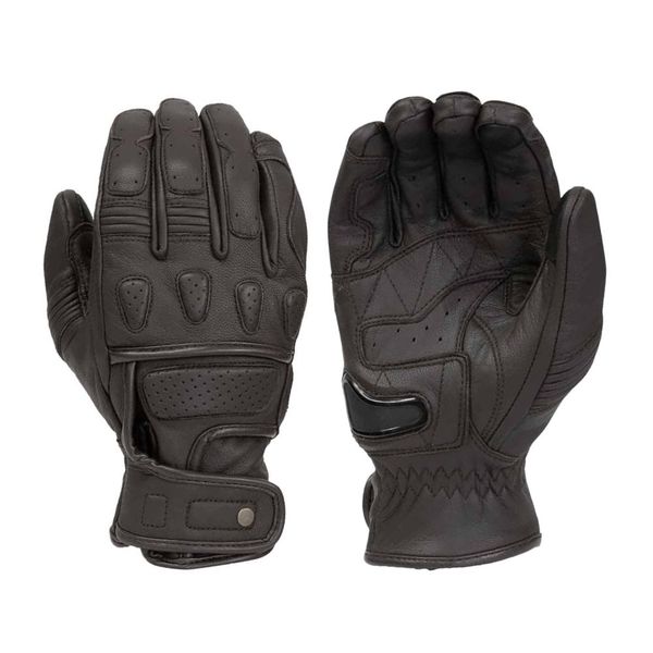 Merlin Finlay Black Motorcycle Gloves