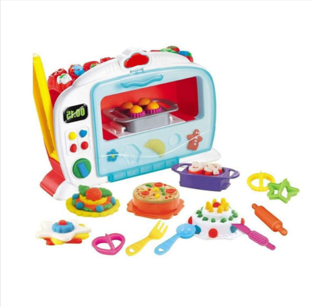 Dough Mini Microwave Oven Toy Set