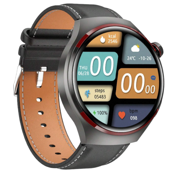 IP67 Waterproof Smart Watch With Answer &amp; Dial Call Capabilities - Black