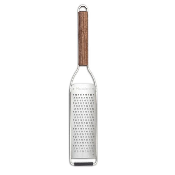 Microplane Master Series Coarse Paddle Grater Walnut Wood Handle