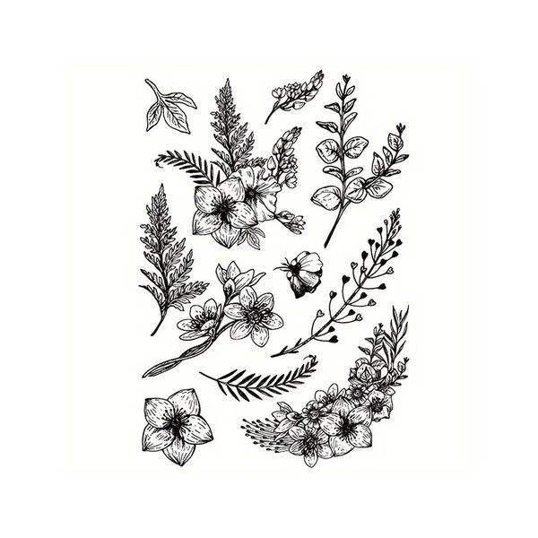 Trocraft Transparent Fern Stamp